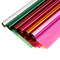 Bright Creations 6 Roll Cellophane Wrap - Transparent Colored Wrapping Paper for Baskets Treats Crafts (17 Inch x 10 Feet)
